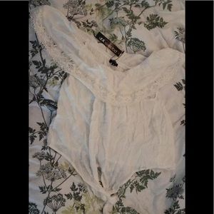 Over the shoulder top